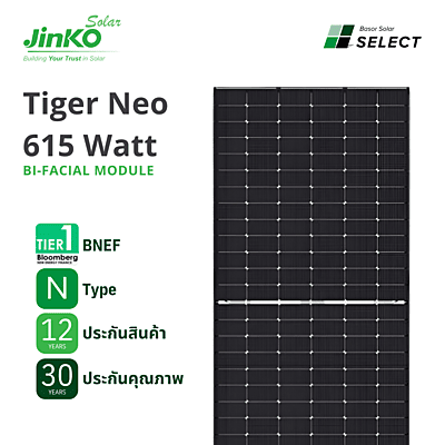 A02 - Solar PV  Jinko Tiger Neo N-type 615W